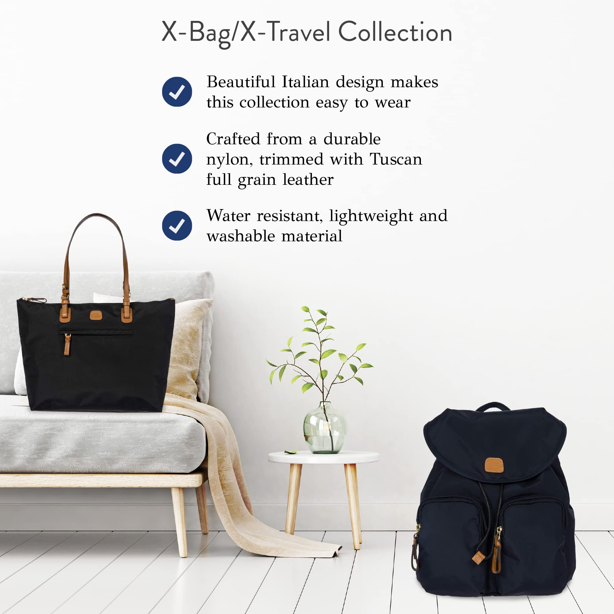 Bric's X-Travel Piccolo 10-Inch City Backpack - Stylish Olive Unisex Travel Backpack for Women & Men - Perfect for Commuting, Work & Weekend Getaways