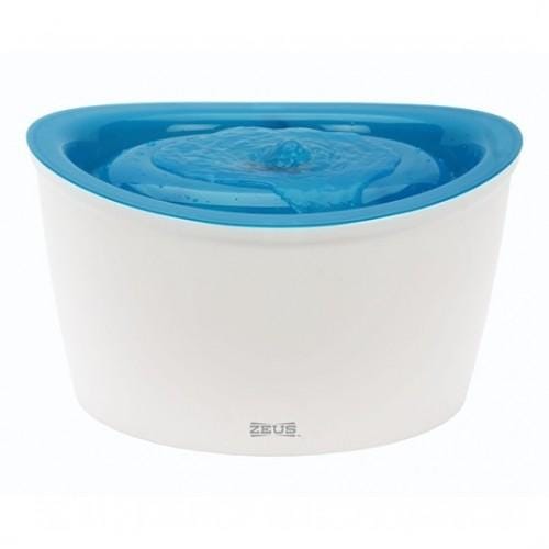 Zeus H2EAU 6L Pet Water Fountain for Dogs & Cats - Automatic Stainless Steel Drinking Bowl with Quiet Pump & LED Light | Perfect for Home, Office, or Travel Use