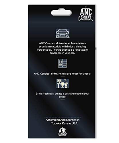 Premium Ice De Fresh Car Air Freshener - Long Lasting Fragrance for Vehicles | Eliminates Odors & Freshens Air | Perfect for Cars, Trucks & SUVs