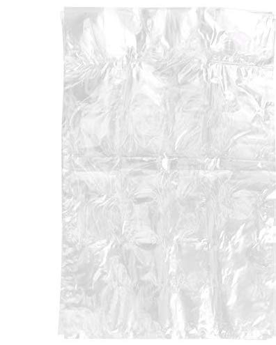5 Pack Disposable Ice Cube Bags - 10 Bags (24 Grids Each) | Transparent, Stackable & Easy Release Ice Molds for DIY Drinks & Cocktails | Perfect for Parties, BBQs & Home Bars