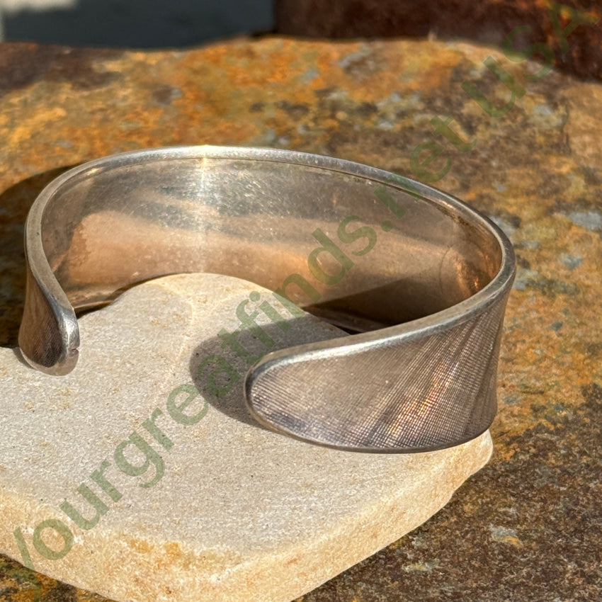 Vintage 935 Sterling Silver & Gemstone Cuff Bracelet for Women - Elegant Handmade Jewelry Gift for Birthday, Anniversary & Special Occasions