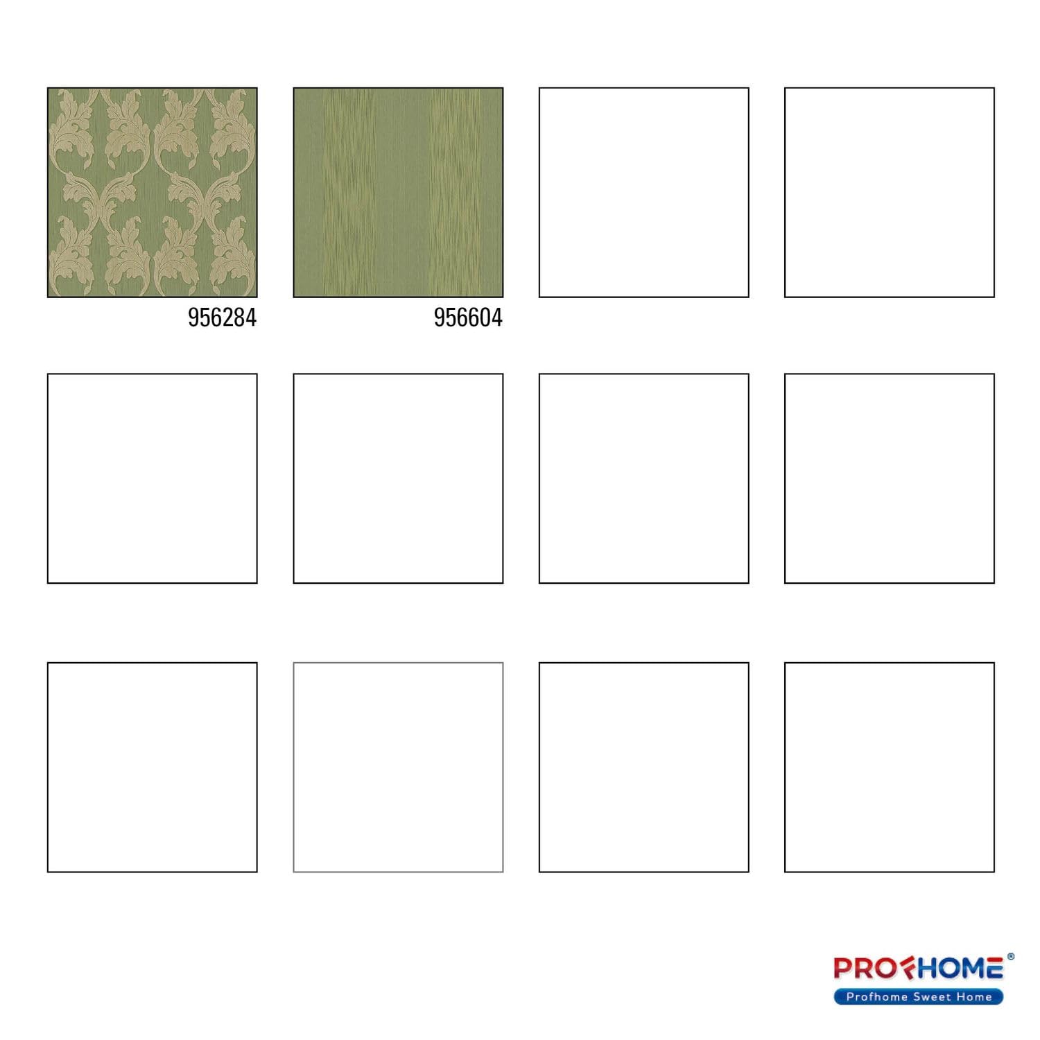 Textured Fabric Look Wallpaper - Matt Green Home Decor | 5.33 m² (57 ft²) Self-Adhesive Wall Covering for Living Room, Bedroom & Office