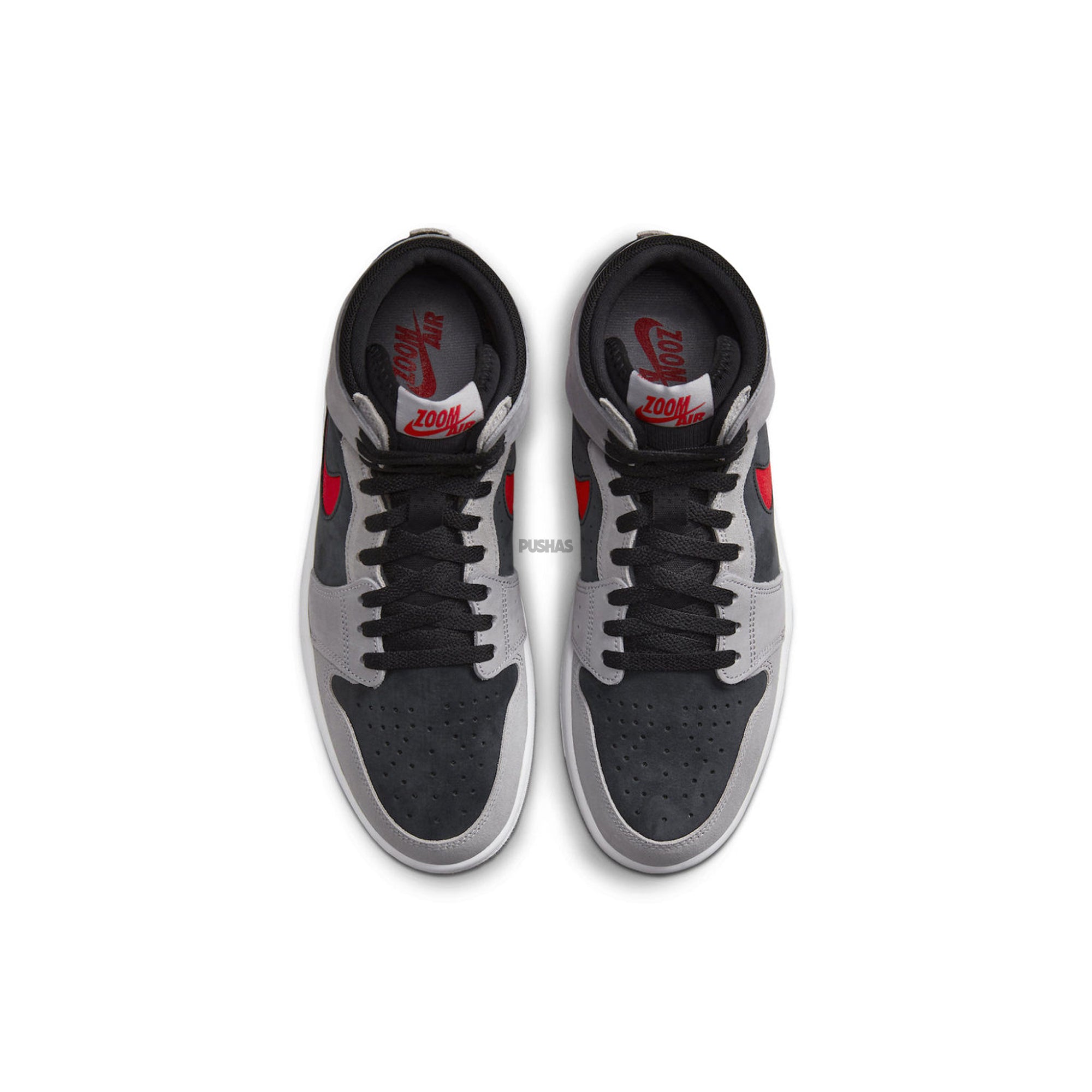 Air Jordan 1 High Zoom Air CMFT 2 'Black Fire Red Cement' Basketball Shoes (2023) - Men's Sneakers for Streetwear, Gym & Casual Wear