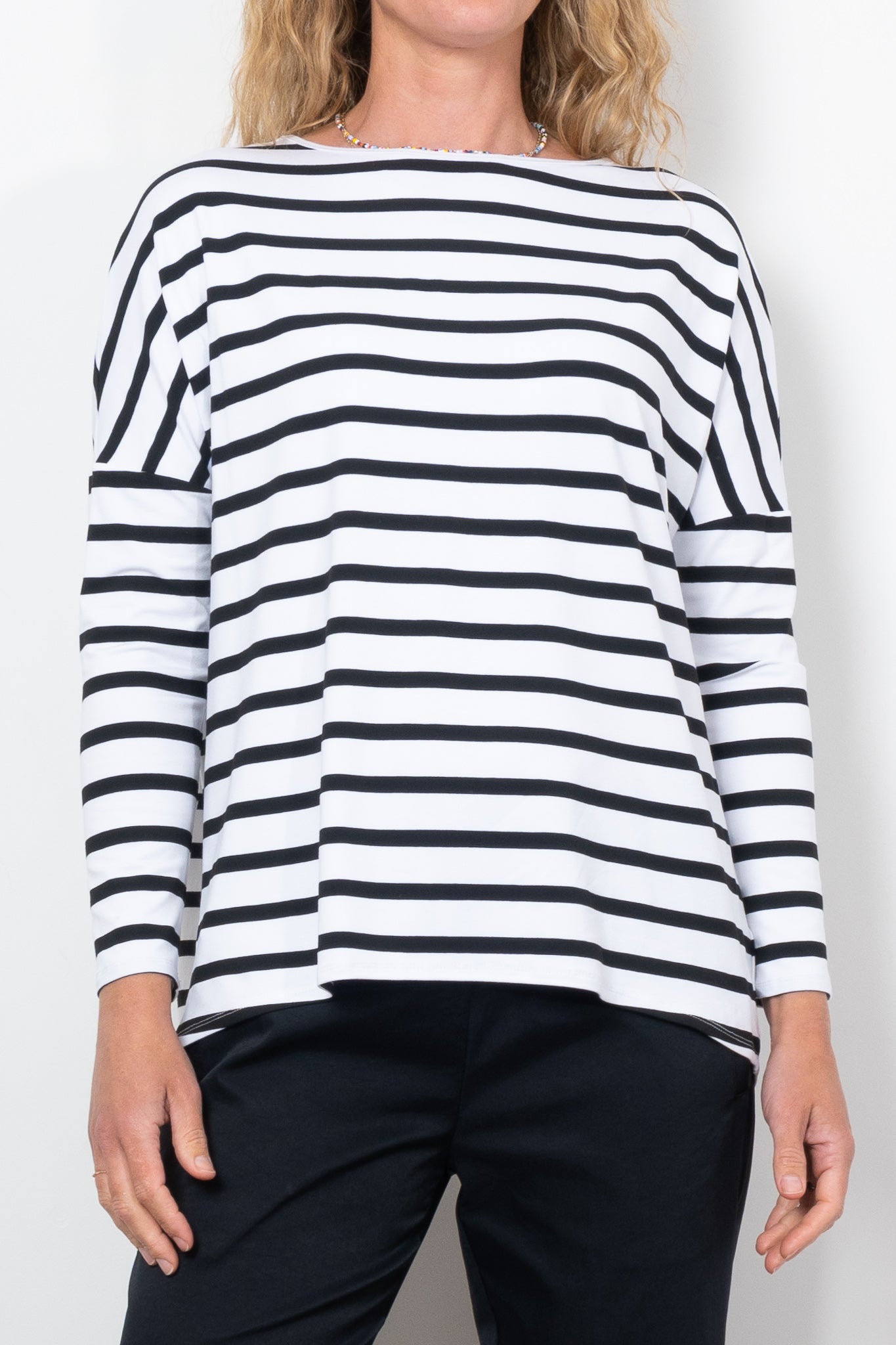 Mela Purdie Boat Sweater Trunk Stripe Knit - Classic Striped Knitwear for Men & Women - Perfect for Sailing, Casual Outings and Fall Layering
