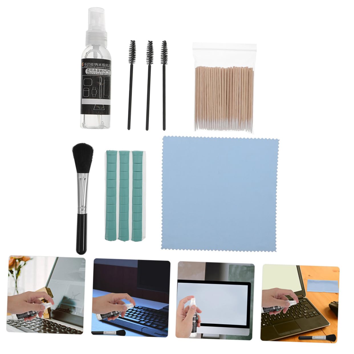 BUTIFULSIC Earbud Cleaning Kit - Earphone Cleaner Tools for Wireless Headphones & AirPods