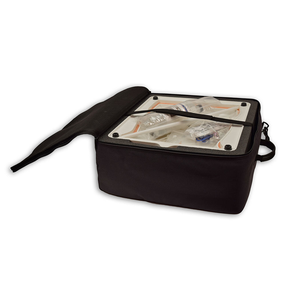 Freddie Fistula™ Hemodialysis Skills Trainer Kit with Carrying Case - Perfect for Nursing Students & Dialysis Training Practice
