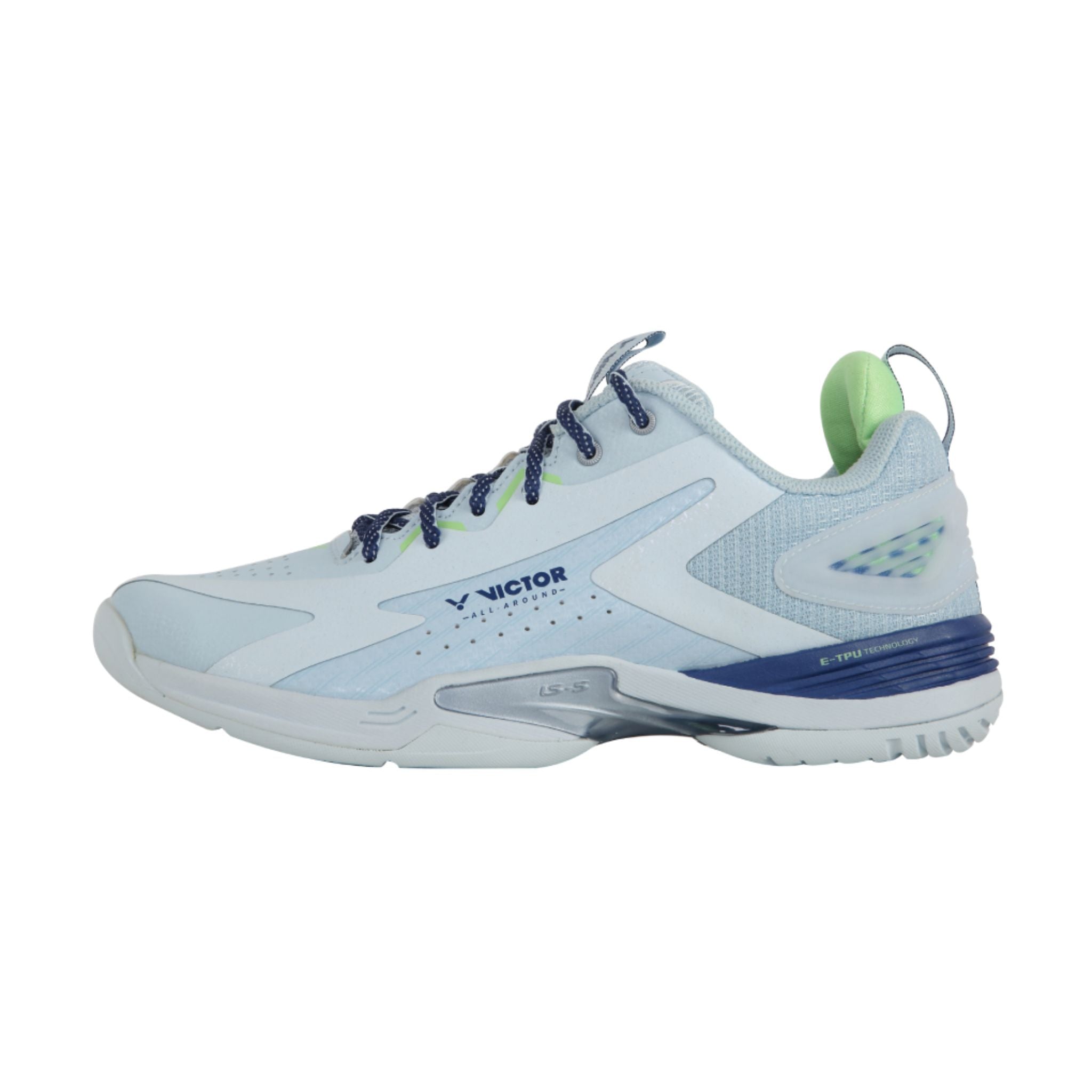 Victor A970ACE M Professional Badminton Shoes for Men - Lightweight & Breathable Court Shoes for Indoor Sports - Sky Blue - Perfect for Badminton, Tennis & Squash