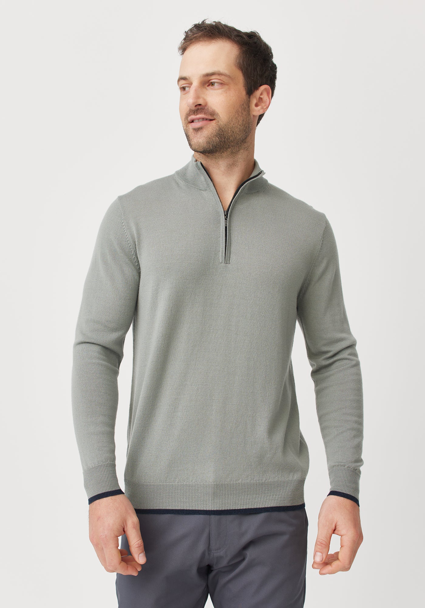 Men's Bay Half Zip Fleece Pullover - Soft & Warm Winter Layering for Outdoor Activities | Hiking, Camping, Casual Wear