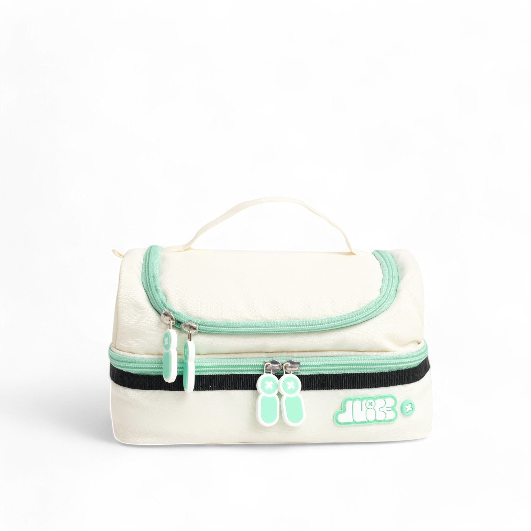 Moji Insulated Lunch Bag for Work & School - Leakproof & Thermal Cooler Tote for Men & Women - Perfect for Office, Picnic, Travel & Outdoor Activities (Cream)