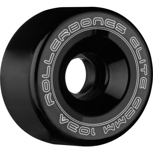 Roller Bones Elite Skateboard Wheels (57MM & 62MM) 101a & 103a Durometer - High Performance Wheels for Street Skating & Park Riding