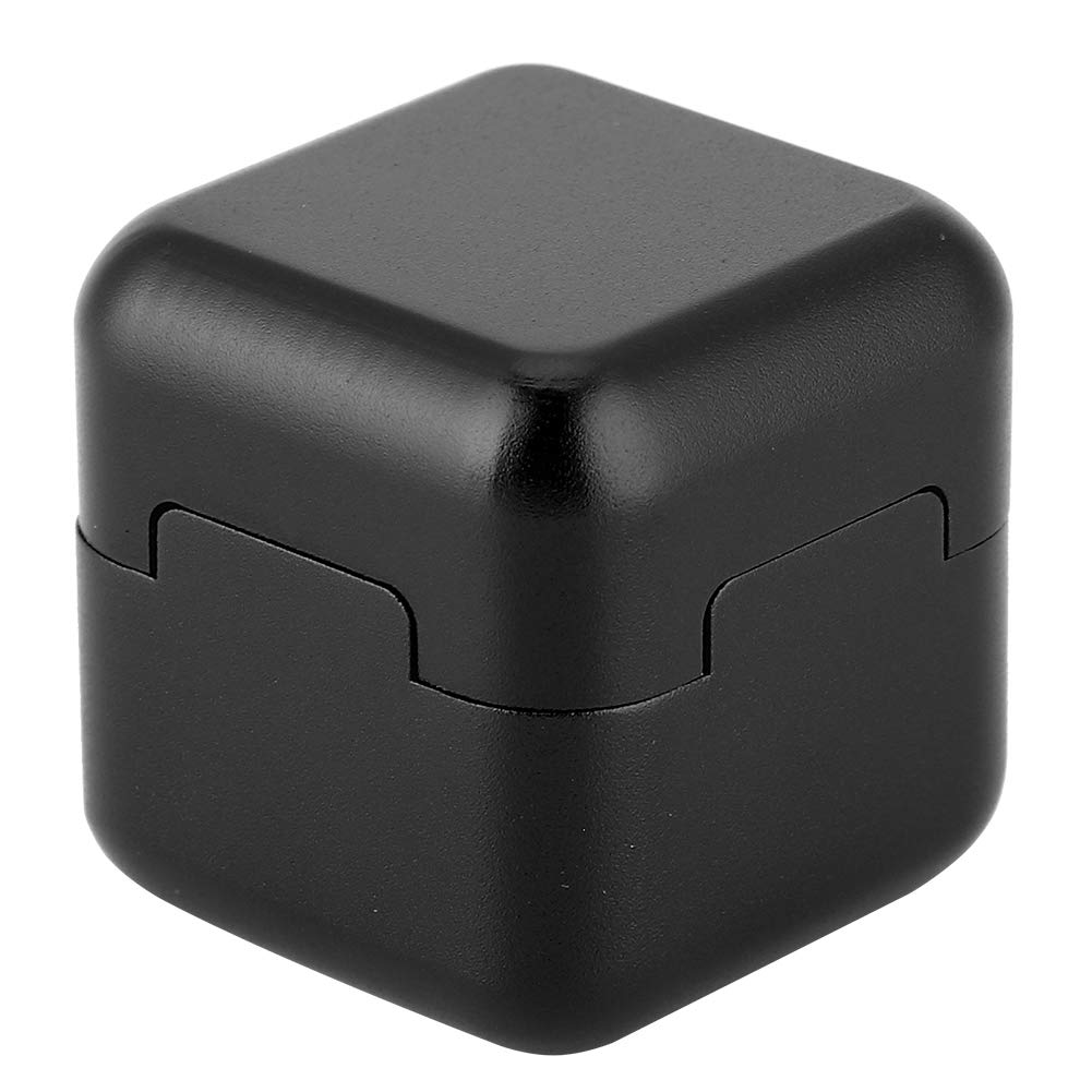 Yuuloo Aluminum Portable Mini Magnetic Tip Pen - Billiard Pool Chalk Holder with Strong Magnet for Smooth Game Play | Perfect for Pool, Snooker, Cue Sports & Bar Entertainment (Black)