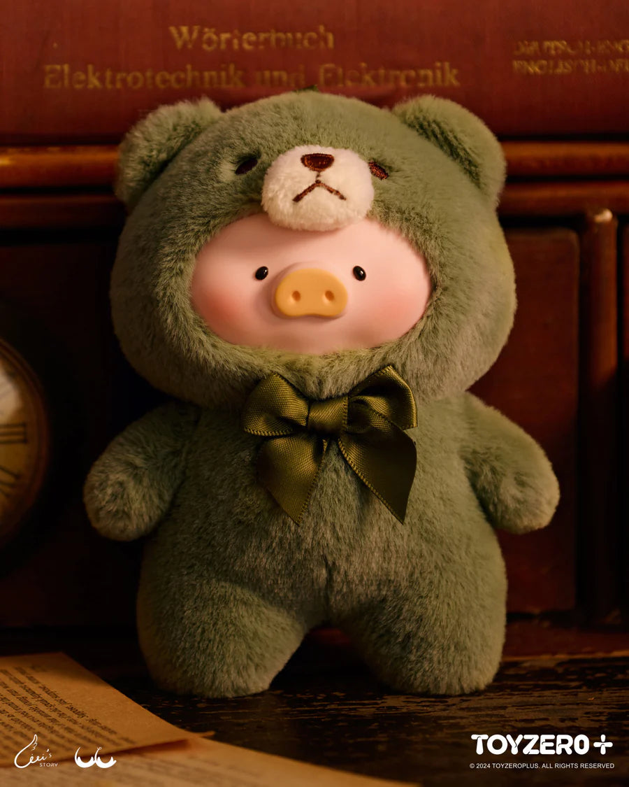 LULU the Piggy Vintage Teddy Shop Vinyl Face Blind Box Toy - Cute Collectible Pig Figure for Kids & Adults - Perfect for Birthday Gifts, Party Favors, and Home Decor