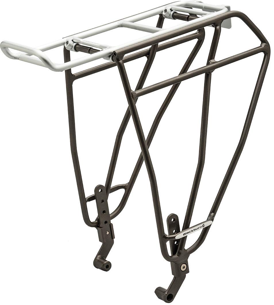 Blackburn Outpost Fat Front or Rear Bike Rack - Heavy Duty Cargo Rack for Bicycles - Perfect for Commuting, Touring & Outdoor Adventures