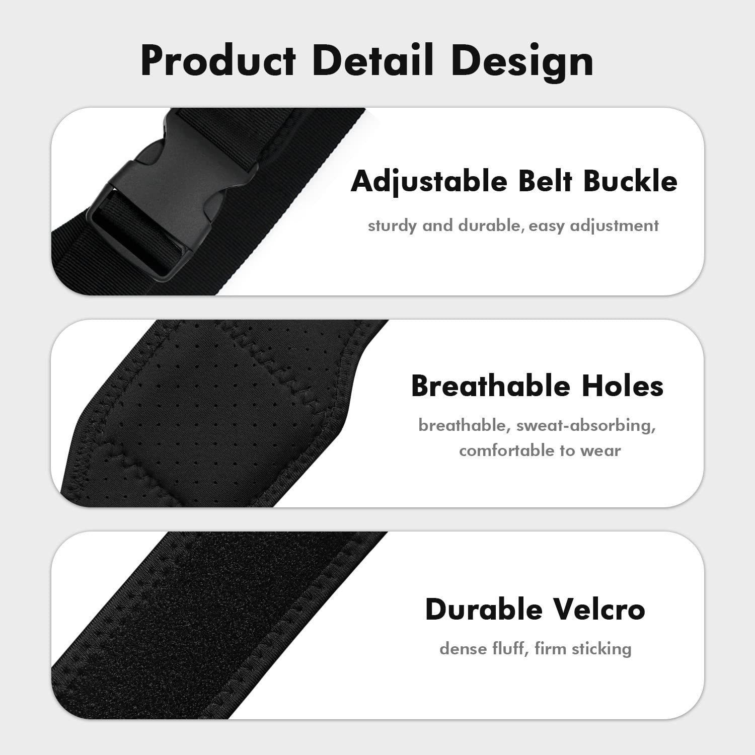 AMVR 5-Piece Adjustable Full Body Straps Set for HTC Vive VR Tracker 3.0 - Waist Belt & Wrist Bands Accessories (Tracker Not Included) | Perfect for VR Gaming, Fitness Tracking & Motion Capture