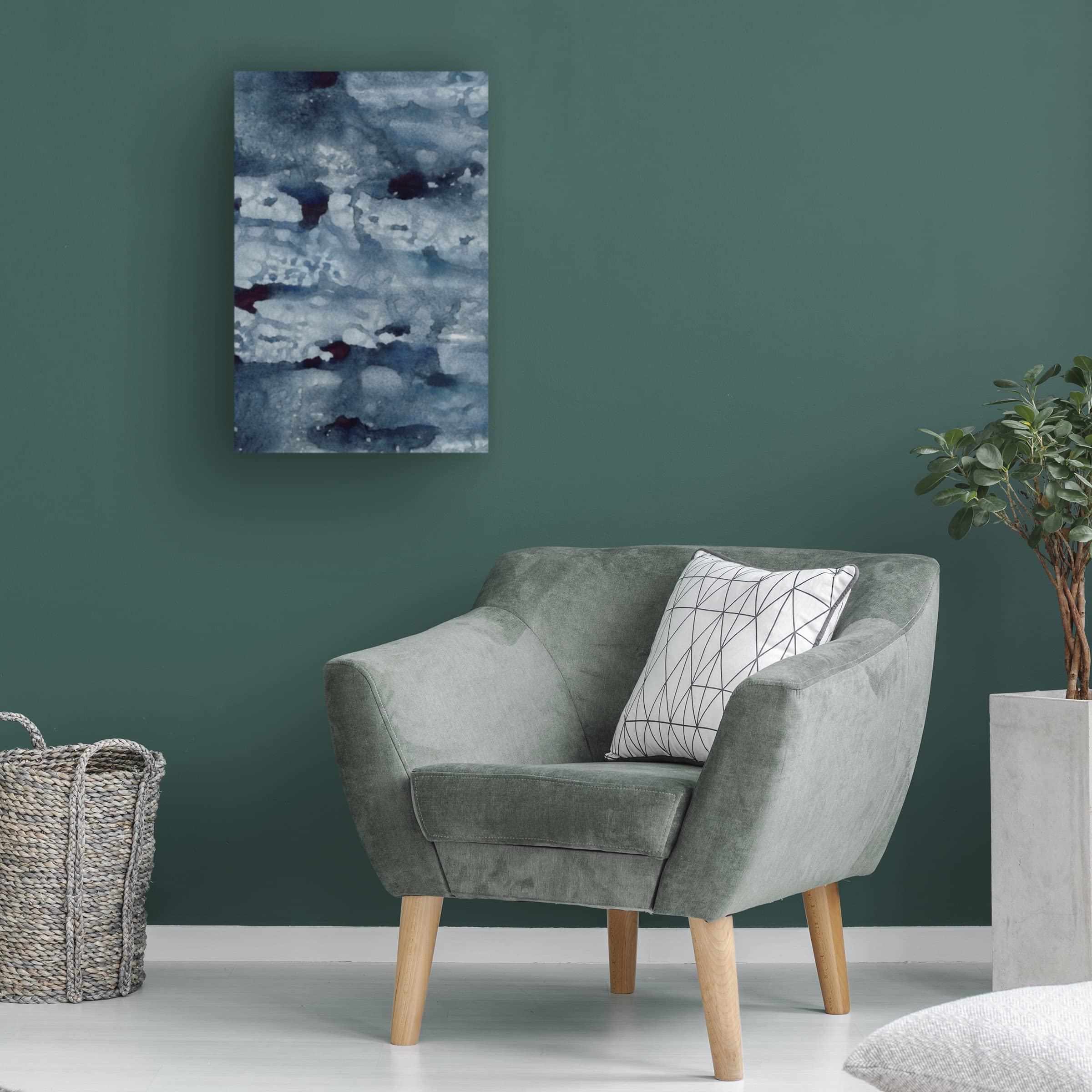 Vanessa Binder 'Spindrift II' Canvas Wall Art Print - Modern Coastal Home Decor for Living Room, Bedroom & Office - Trademark Fine Art Collection