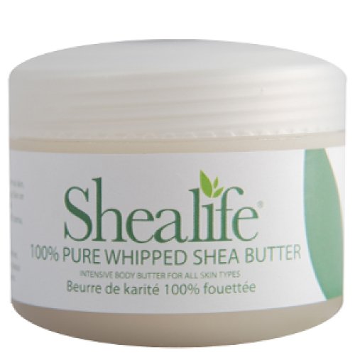 1 Pack of Shealife 100% Pure Natural Shea Butter - 150g (5.3 oz) for Skin, Hair & Body Care - Deep Moisturizing, Dry Skin Relief, DIY Beauty Recipes - Ideal for Face, Hands, Feet & Natural Hair Treatment