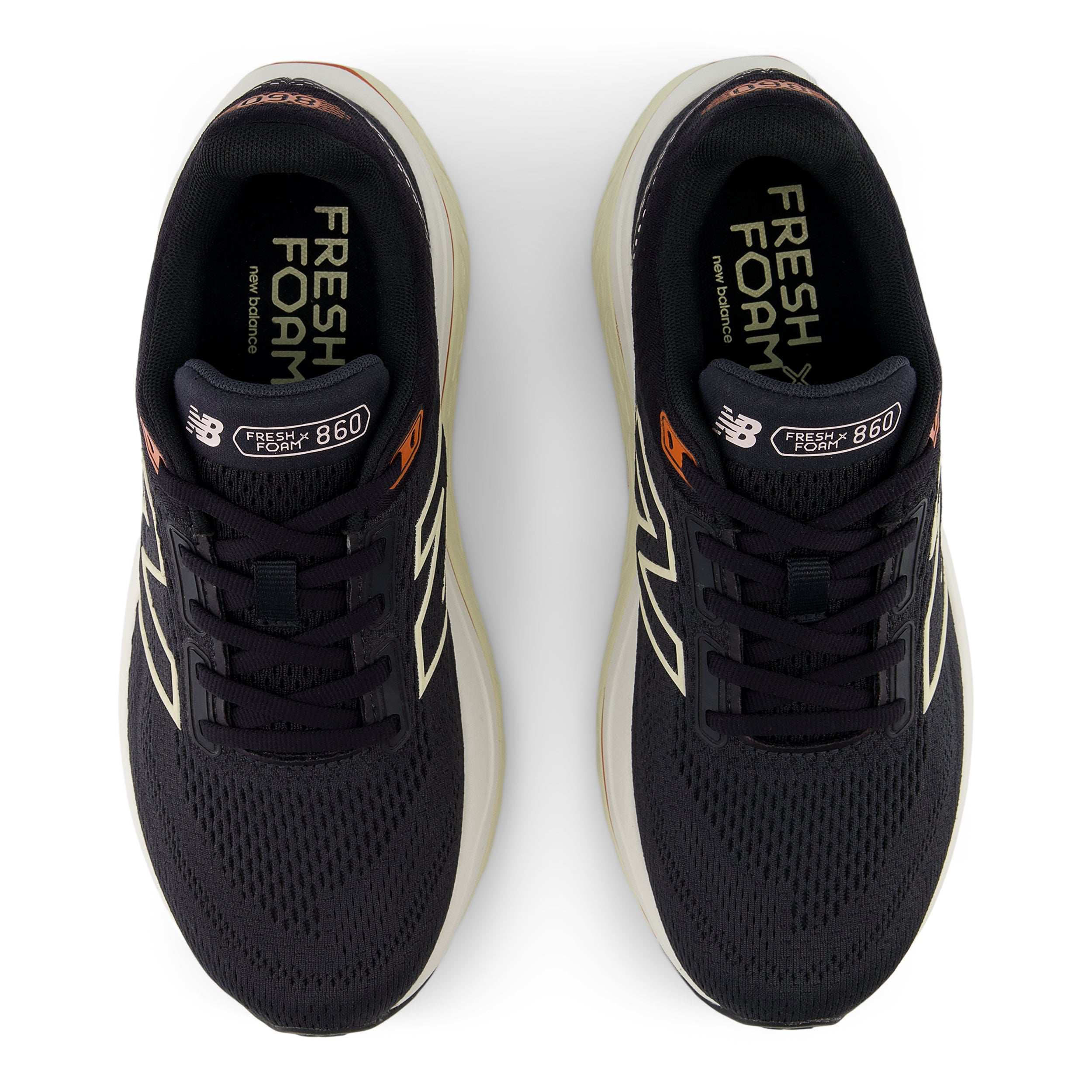 New Balance Women's Fresh Foam X 860v14 Running Shoes - Phantom/Calcium/Black - Stability & Cushion for Long Distance Running, Jogging & Gym Workouts