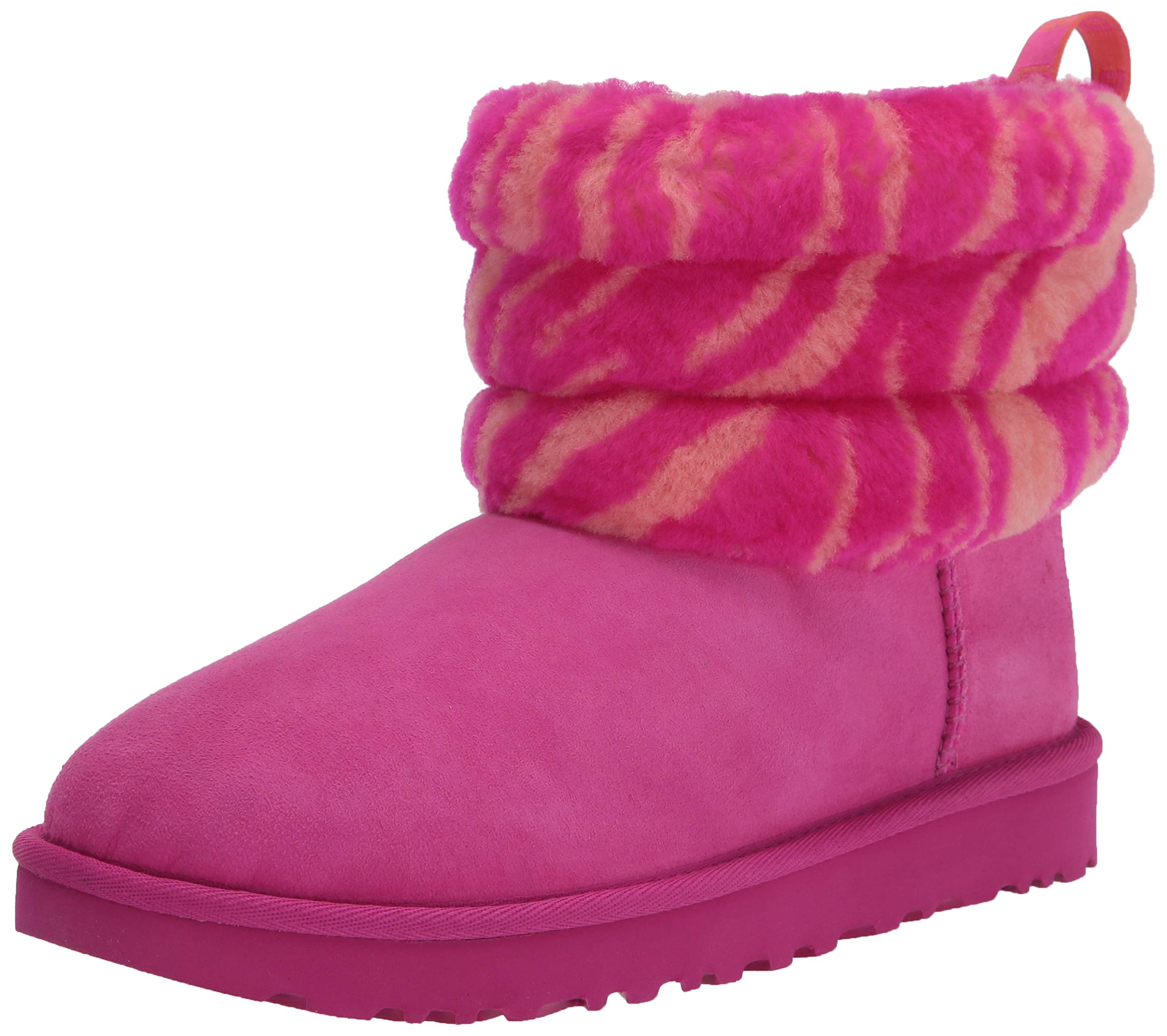 UGG Women's Fluff Mini Quilted Boot - Cozy Winter Snow Boots for Women, Waterproof & Warm Short Booties - Perfect for Casual Outfits, Snow Days & Holiday Shopping