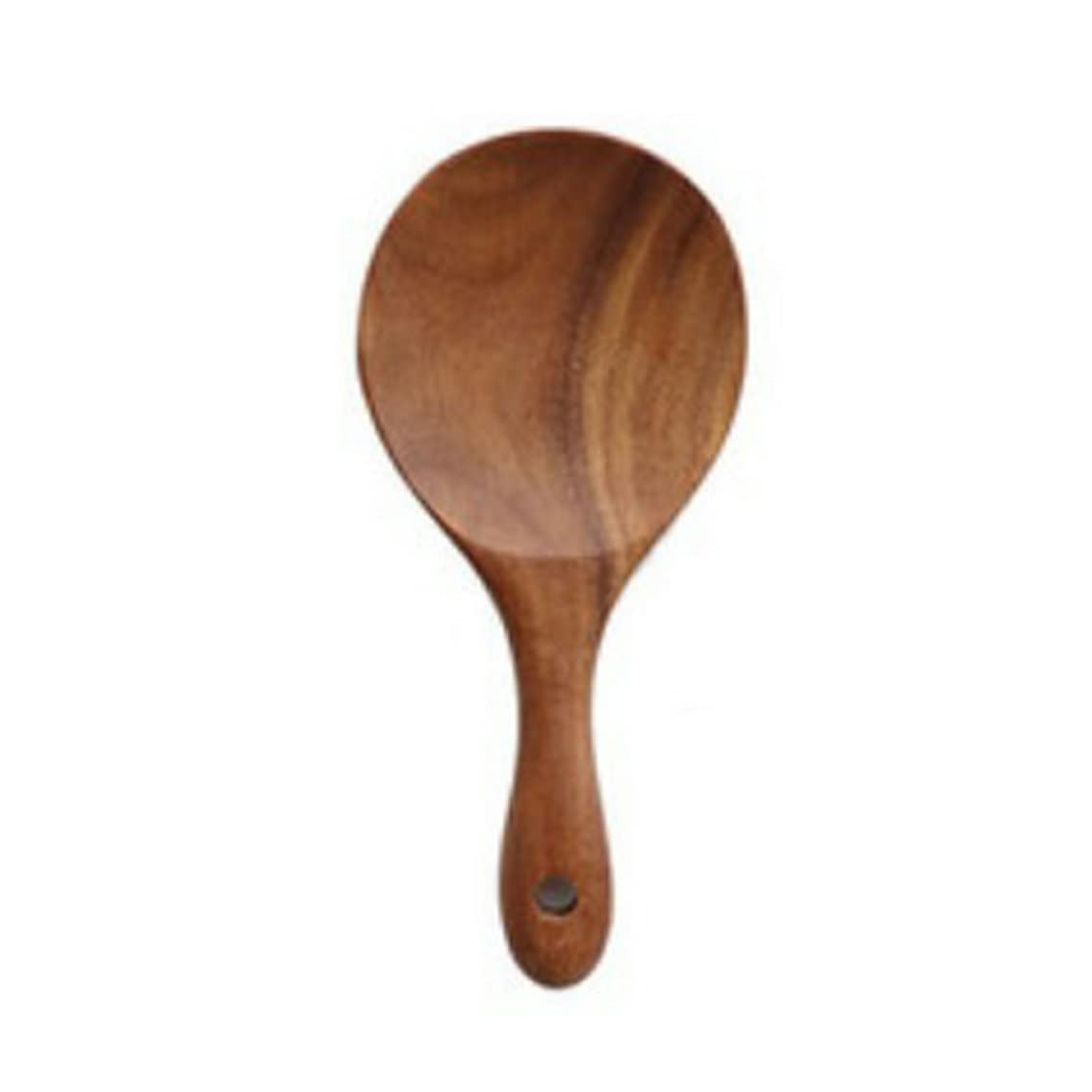 Premium Acacia Wooden Spoon and Spatula Set - 7-Piece Kitchen Utensils with Salad Fork, Rice Scoop & Colander - Natural Wood Color for Cooking, Baking & Serving - Perfect for Home Chefs & Dinner Parties
