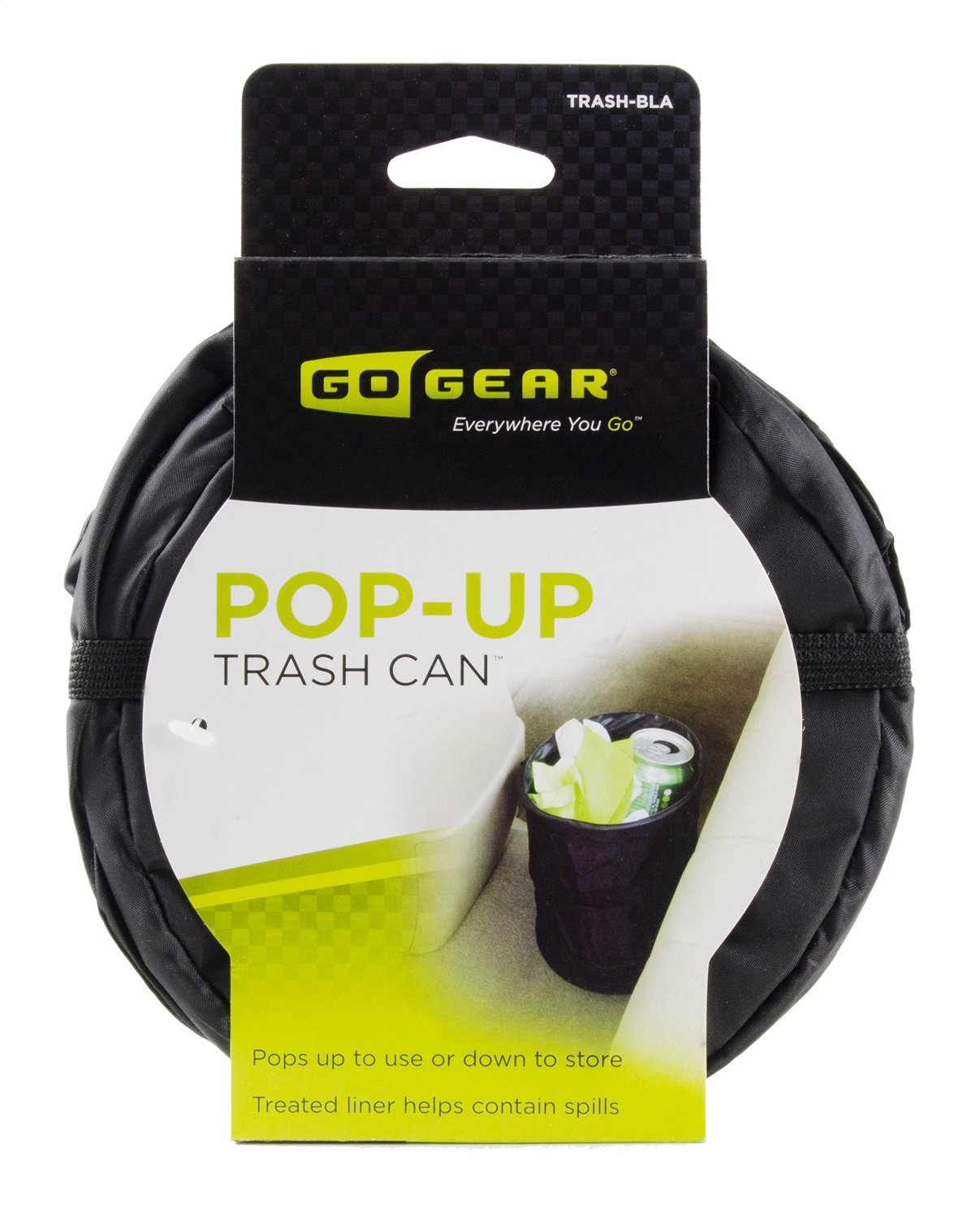 BLK Pop Up Trash Can - 13 Gallon Automatic Open Lid Kitchen Garbage Bin with Step Pedal, Odor Control & Hands-Free Operation - Perfect for Home, Office, and Commercial Use