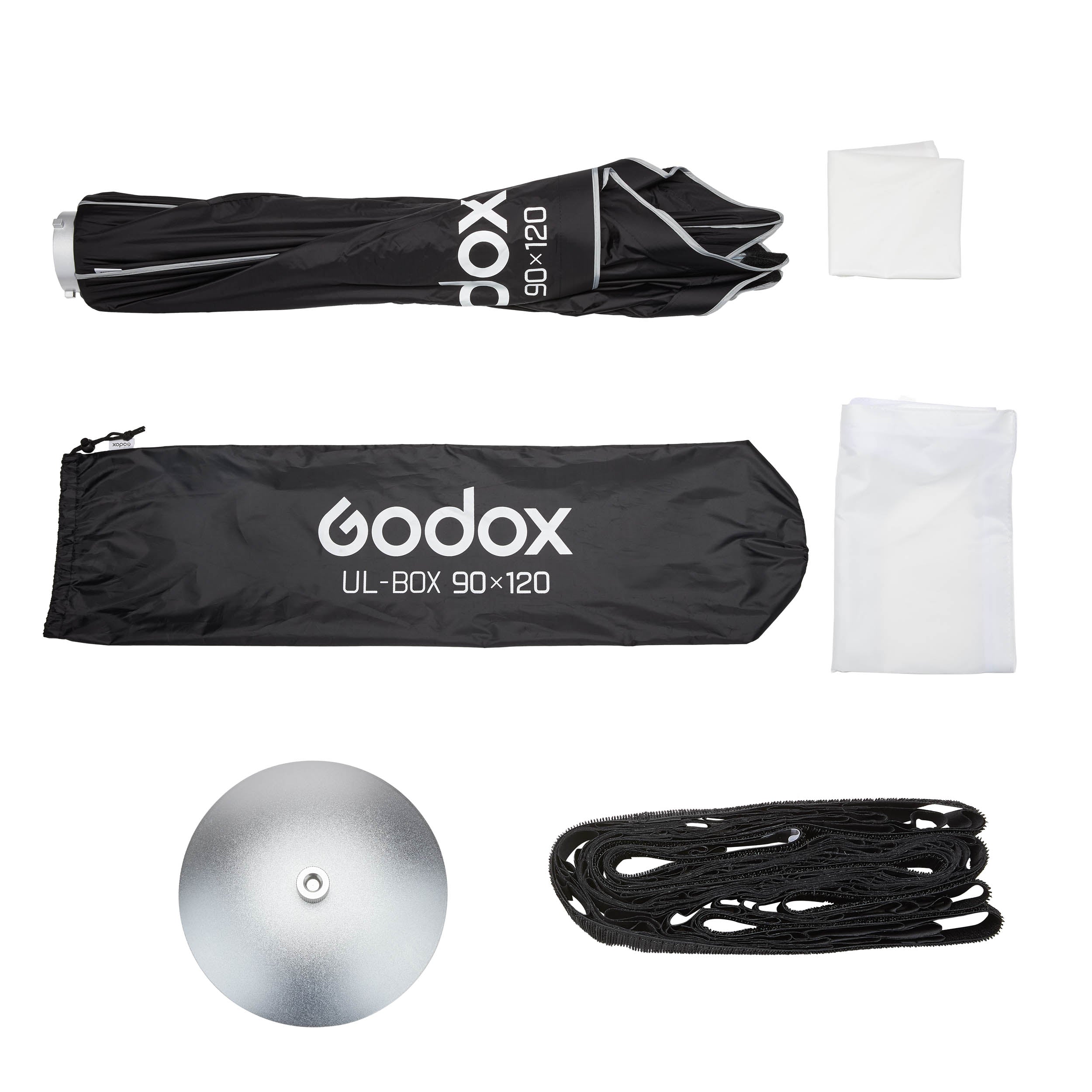 90x120cm (3'x4') UL BOX 90120 Rectangular Photography Umbrella Softbox - Easy Open Design for Studio Lighting & Portrait Photography