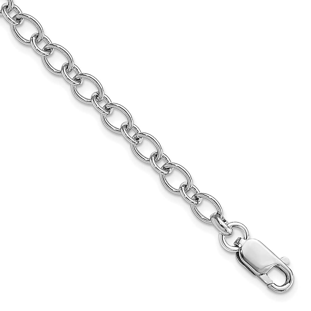 925 Sterling Silver Bracelet for Women - 7.5 Inch Adjustable Charm Bracelet, Elegant Fine Jewelry Gift for Her - Perfect for Birthdays, Anniversaries & Special Occasions