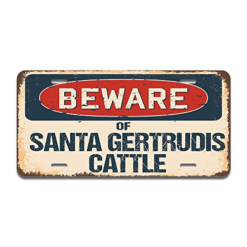 Beware of Santa Gertrudis Cattle