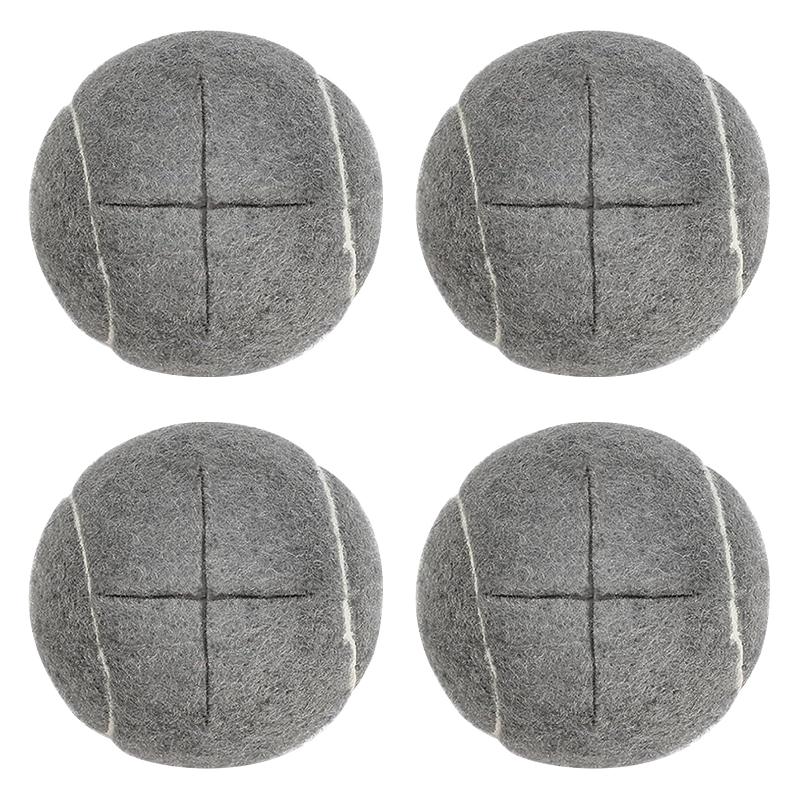 Walker Tennis Balls for Walkers - Heavy Duty Precut Glide Balls with Felt Pad - Universal Fit for Furniture Legs & Floor Protection - Ideal for Seniors, Mobility Aids & Hardwood Floor Care