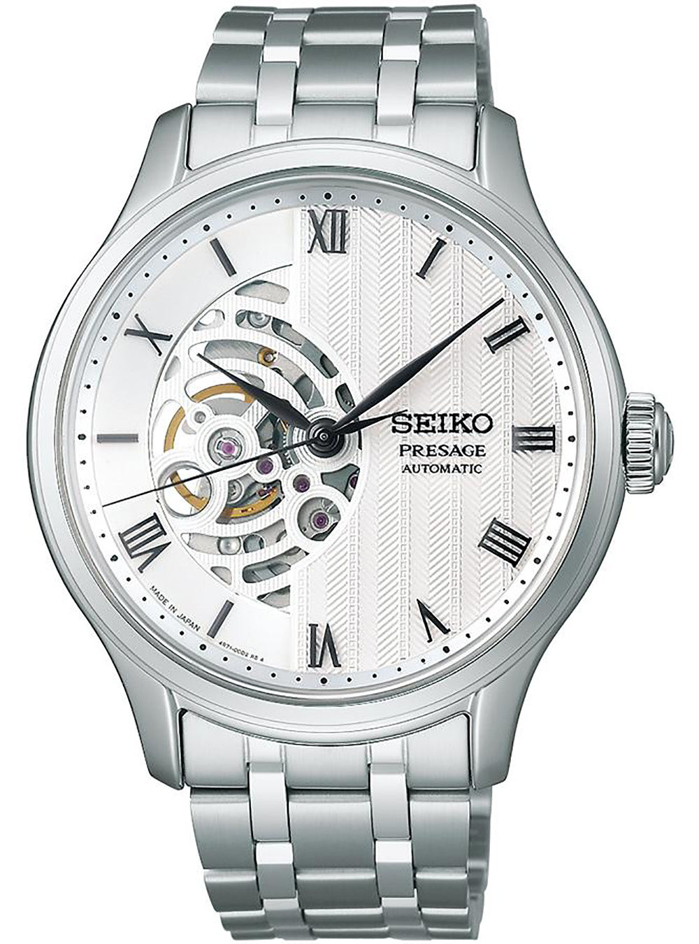 SEIKO Presage Cocktail Time Star Bar Limited Edition Watch SARY251 - Japanese Garden Design, Automatic Movement, Made in Japan - Perfect for Formal Events & Luxury Gifts