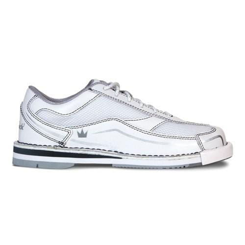 Brunswick Team Women's White Right-Handed Bowling Shoes - Perfect for League Play & Tournament Performance