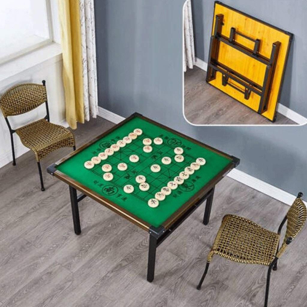 Portable Folding Chess Board Table 60x60x50cm - Compact & Lightweight for School, Classroom, Party, Family Game Night - Indoor & Outdoor Use