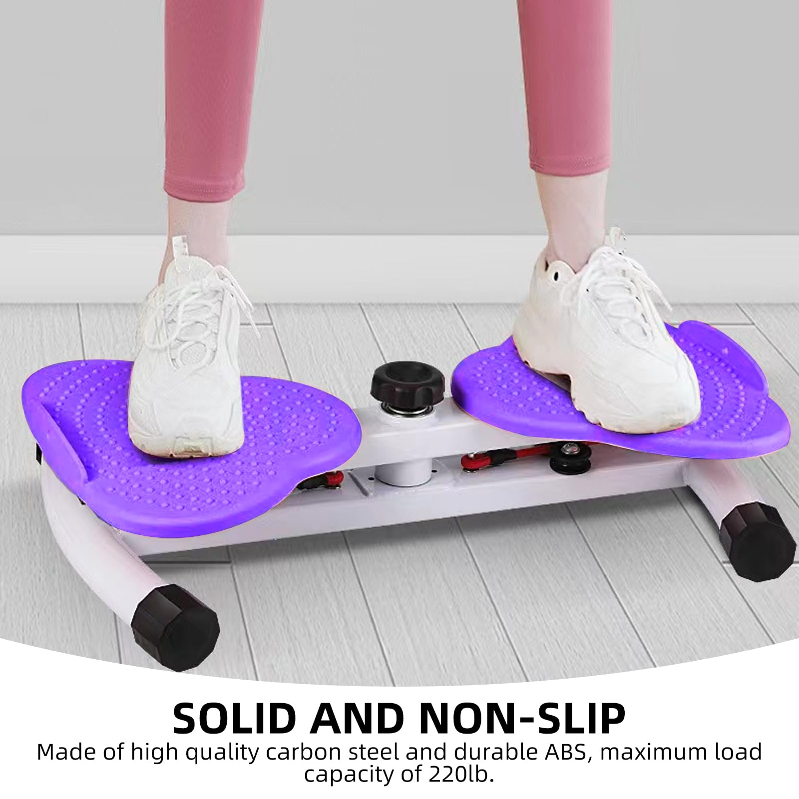 Adjustable Twist Board for Exercise - Waist Twister Machine for Core Workouts & Waist Sculpting | Home Gym Equipment for Fitness & Toning