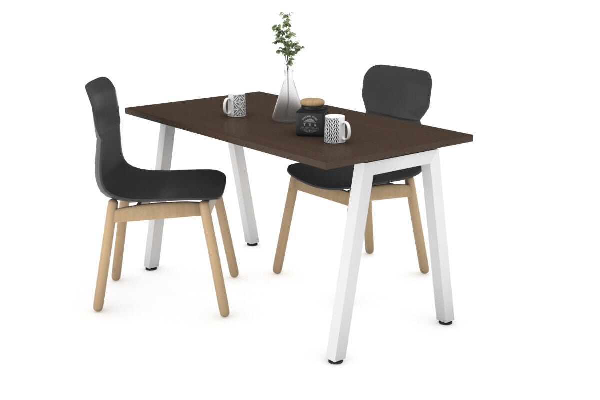 Quadro A Legs Table - 1000L x 600W Modern Dining Table for Home & Office - Perfect for Dining Rooms, Kitchens, and Workspaces