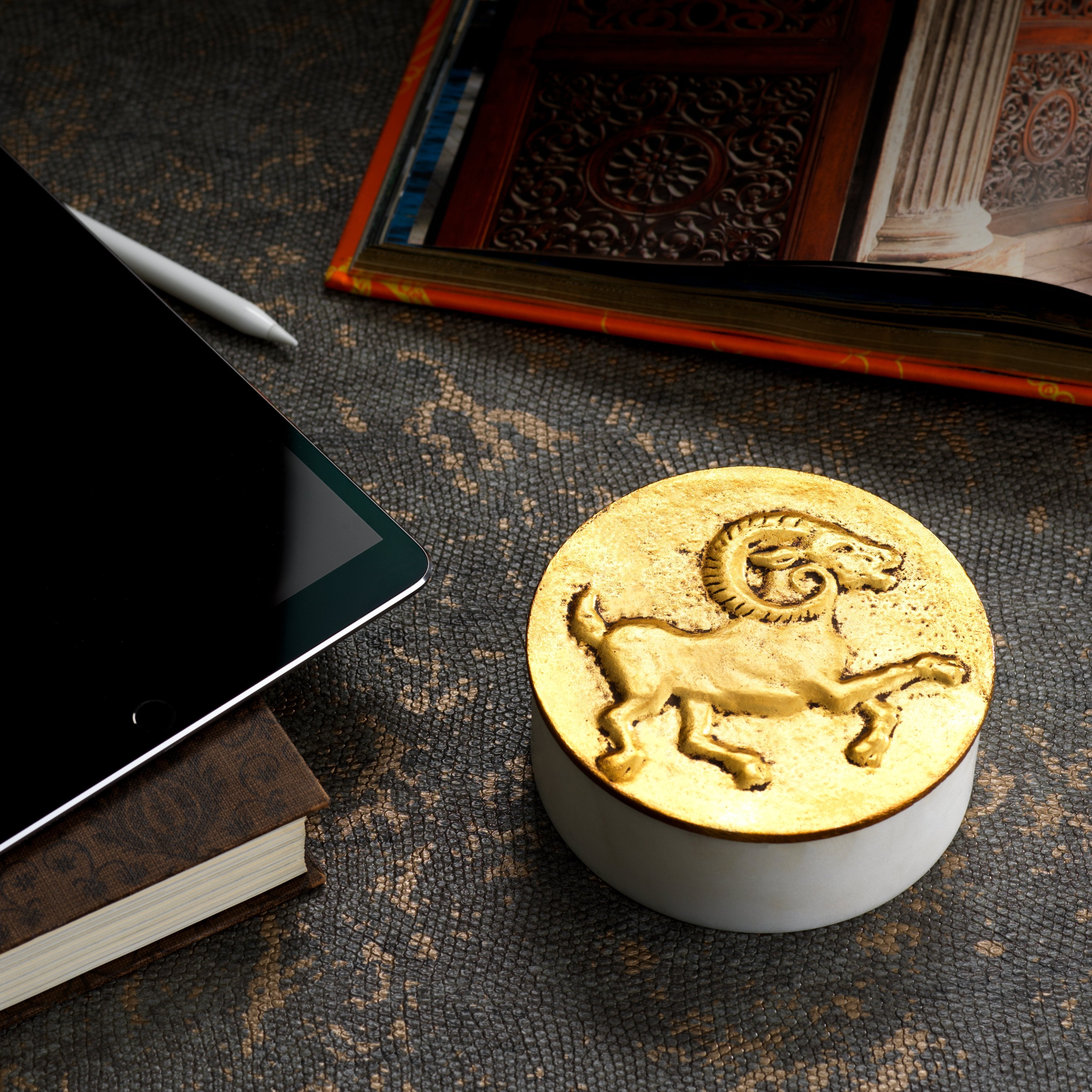 Aries Zodiac Gift Box - Perfect for Birthday, Anniversary & Astrology Lovers | Unique Horoscope Present for Home Decor & Party Favors