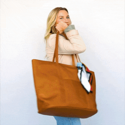 Stylish Suburban Tote Bag - Large Weekender Travel Bag for Women, Durable Canvas Carryall with Pockets | Perfect for Weekend Getaways, Gym, Work & Airplane Travel
