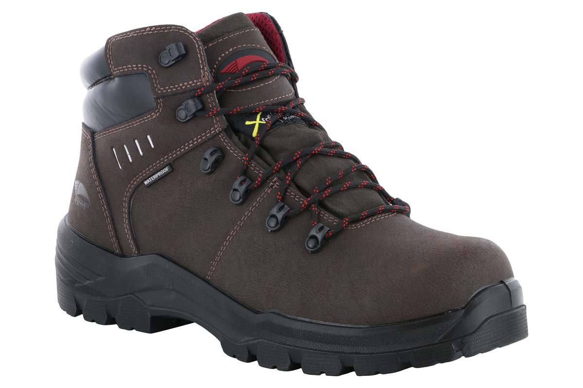 Avenger 7402 Waterproof Composite Toe Safety Work Boots with Metatarsal Guard - Heavy Duty Construction for Construction, Industrial & Outdoor Work