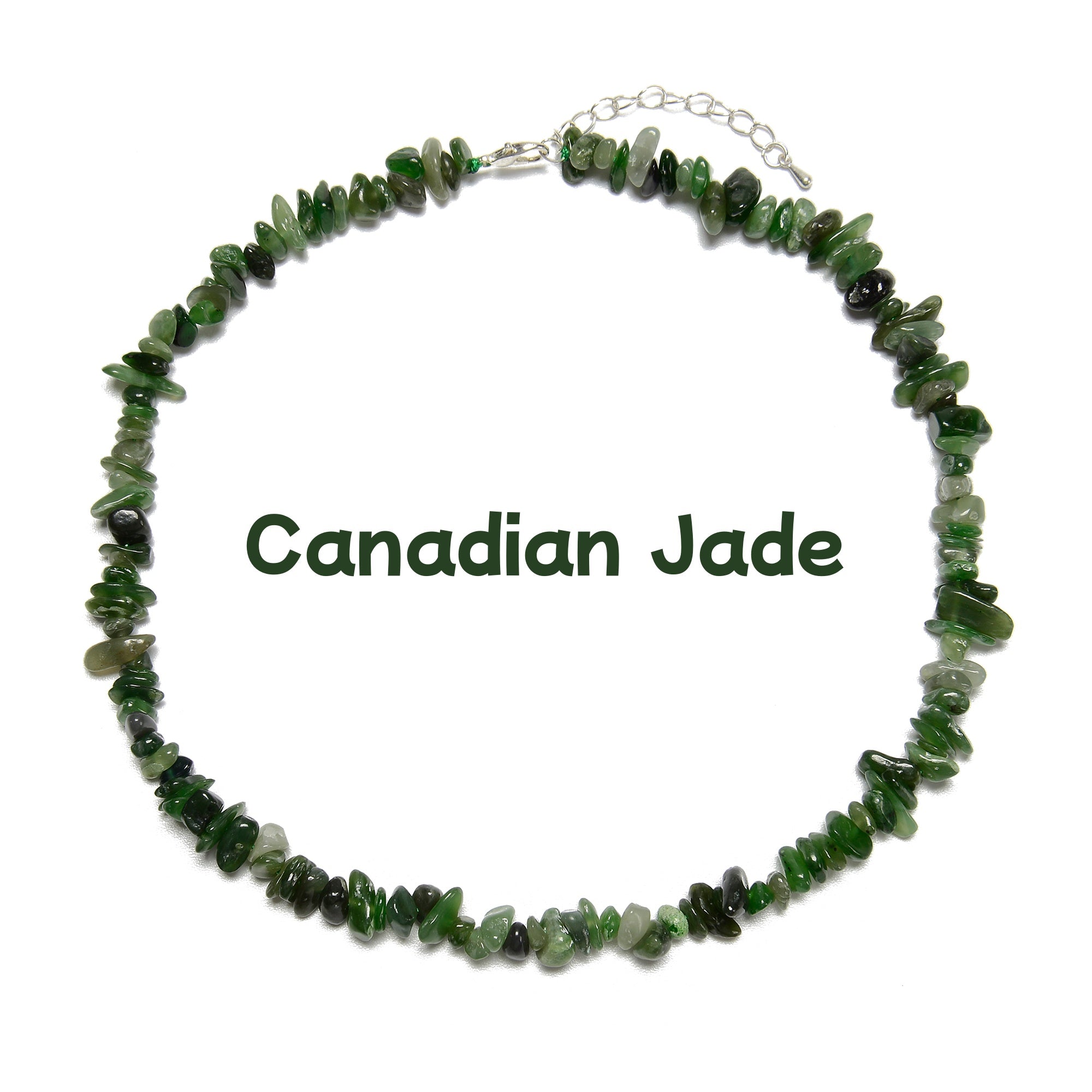 02 Mixed Gemstone Chips 6-8mm Beaded Necklace - 16