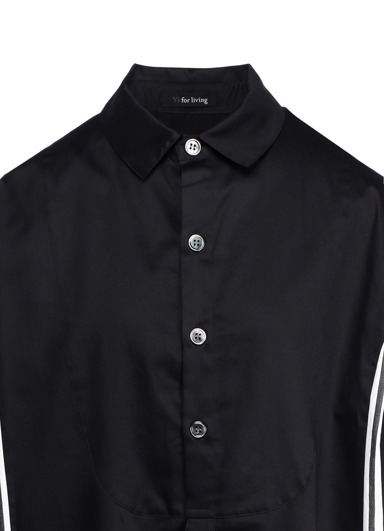 Premium Cotton Satin Stripe Long Sleeve Shirt for Women - Soft & Comfortable Button Down Blouse for Work, Office, and Casual Wear