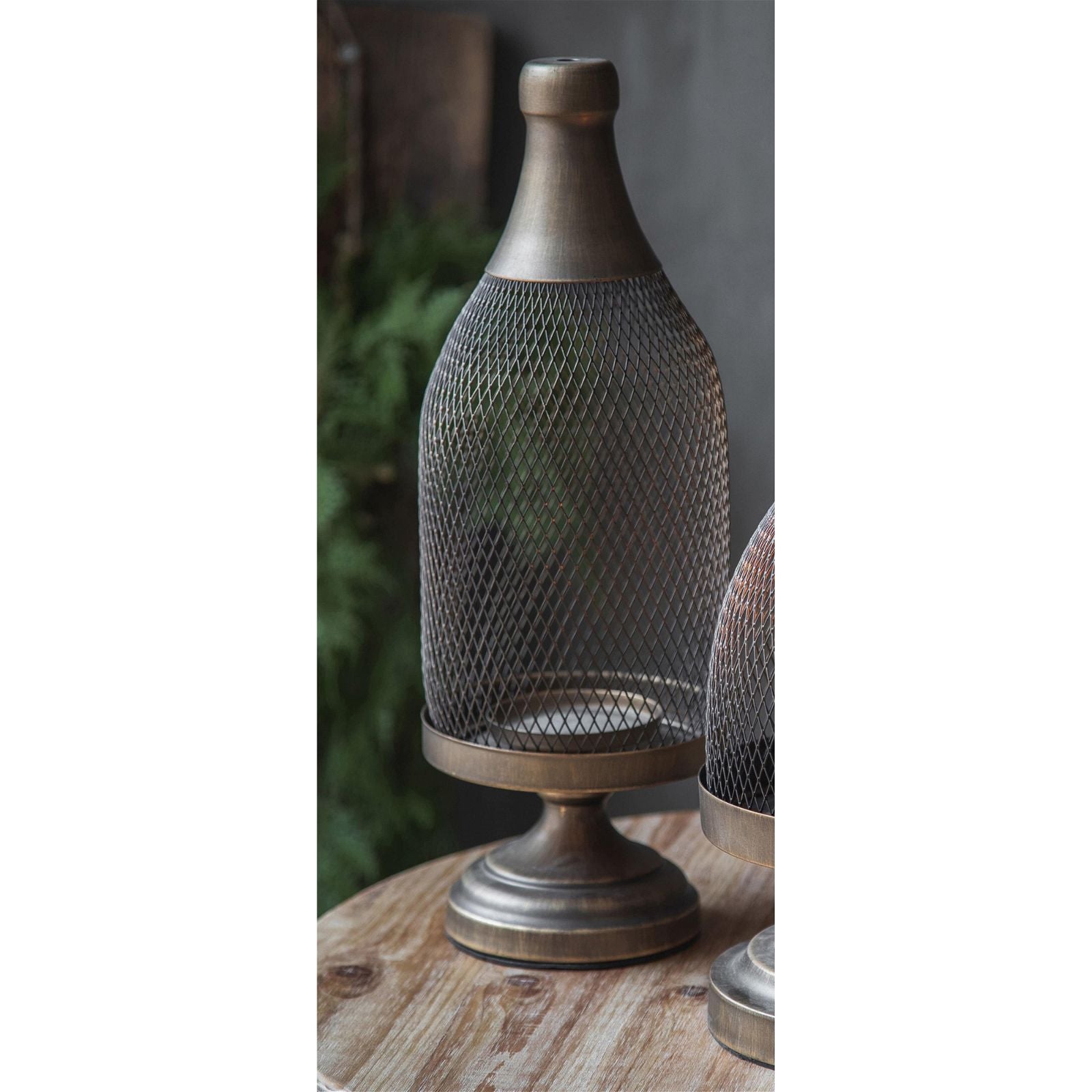 Urban Style Alina Candle Holder Cage - Elegant Metal Candle Holder for Home Decor, Wedding Centerpiece & Romantic Ambiance