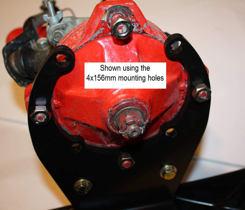 ATV to Snowmobile Ski Conversion Kit - Compatible with 4/144mm & 4/156mm Bolt Patterns - Winter Adventure & Off-Road Traction Solution