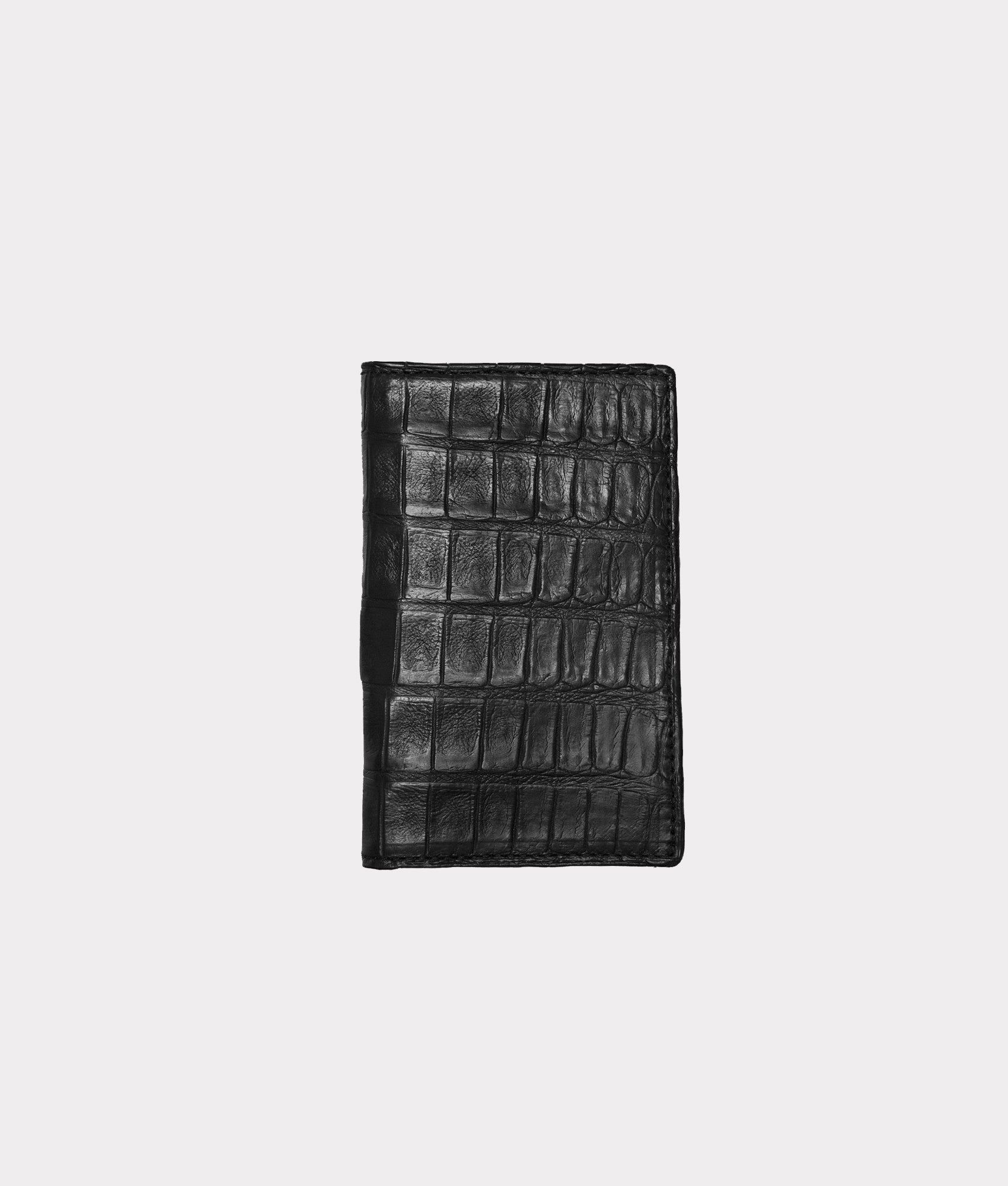 Premium Genuine Crocodile Leather Bifold Wallet for Men - Classic Black RFID Blocking Wallet | Stylish & Durable Gift for Dad, Husband, Boyfriend | Business, Travel & Everyday Use