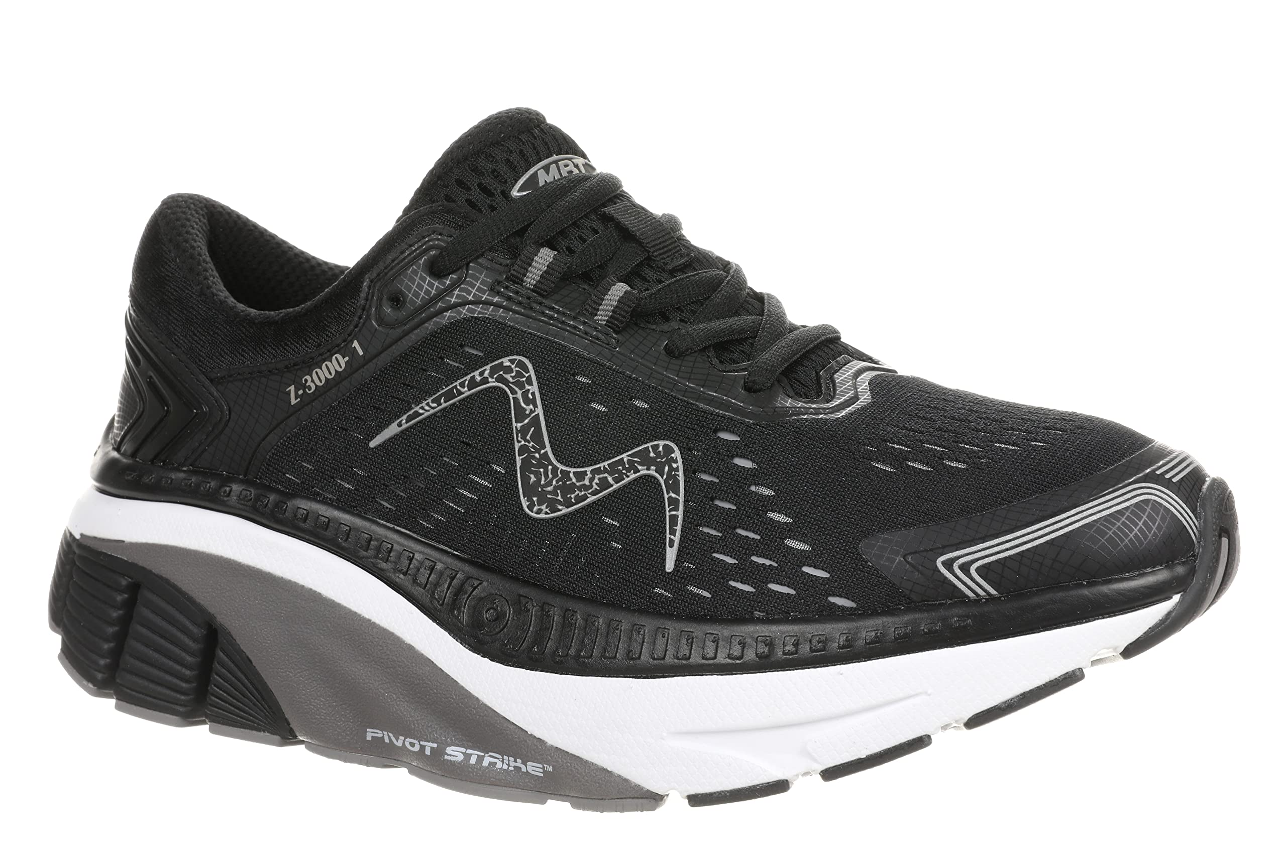 MBT Huracan-3000 Men's Breathable Running Shoes with Lace-Up Closure - Lightweight Athletic Sneakers for Jogging, Gym Workouts & Daily Wear