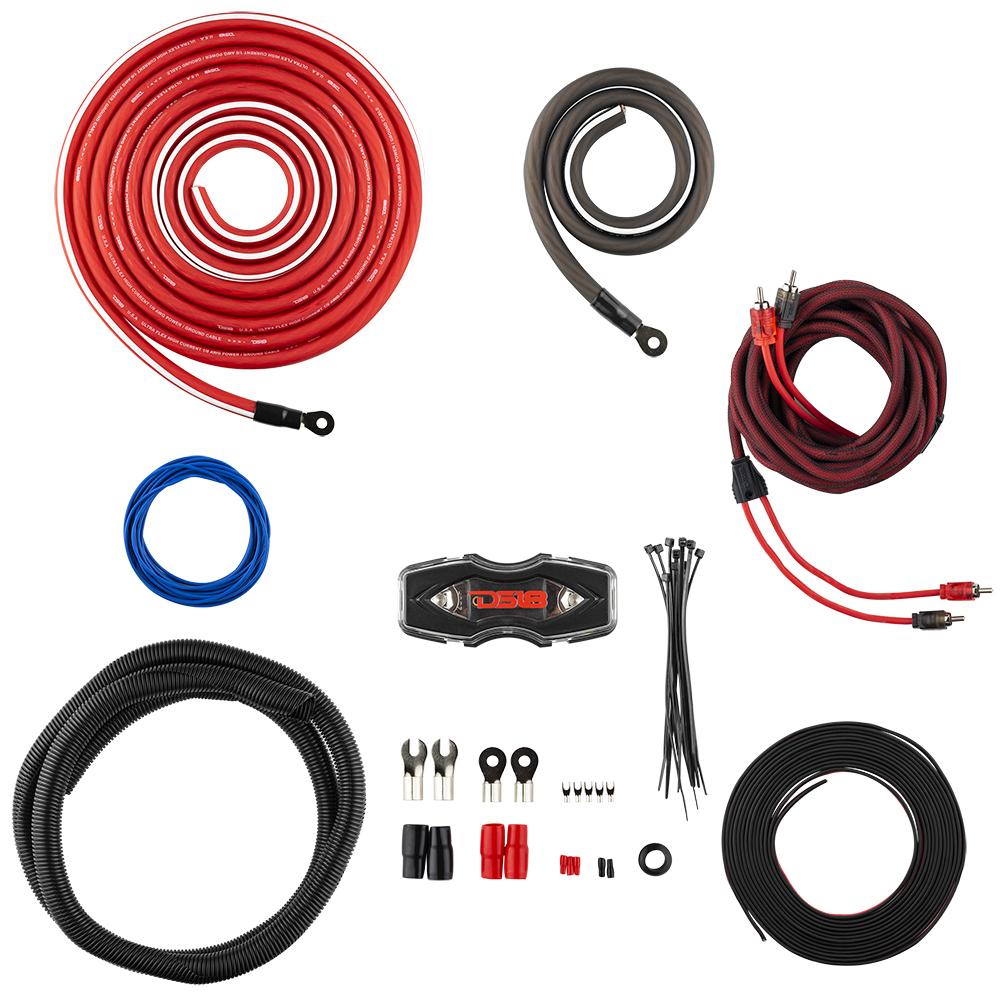 DS18 High-Performance Bass Package - Powerful Car Audio Subwoofer System for Deep Bass & Clear Sound - Perfect for Car Enthusiasts & Music Lovers