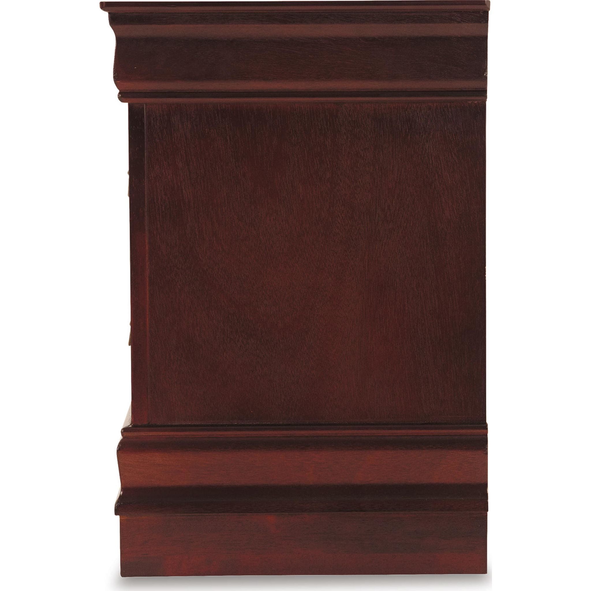 Alisdair Nightstand - Dark Brown Wood Bedside Table with Storage Drawer for Bedroom, Living Room, or Office