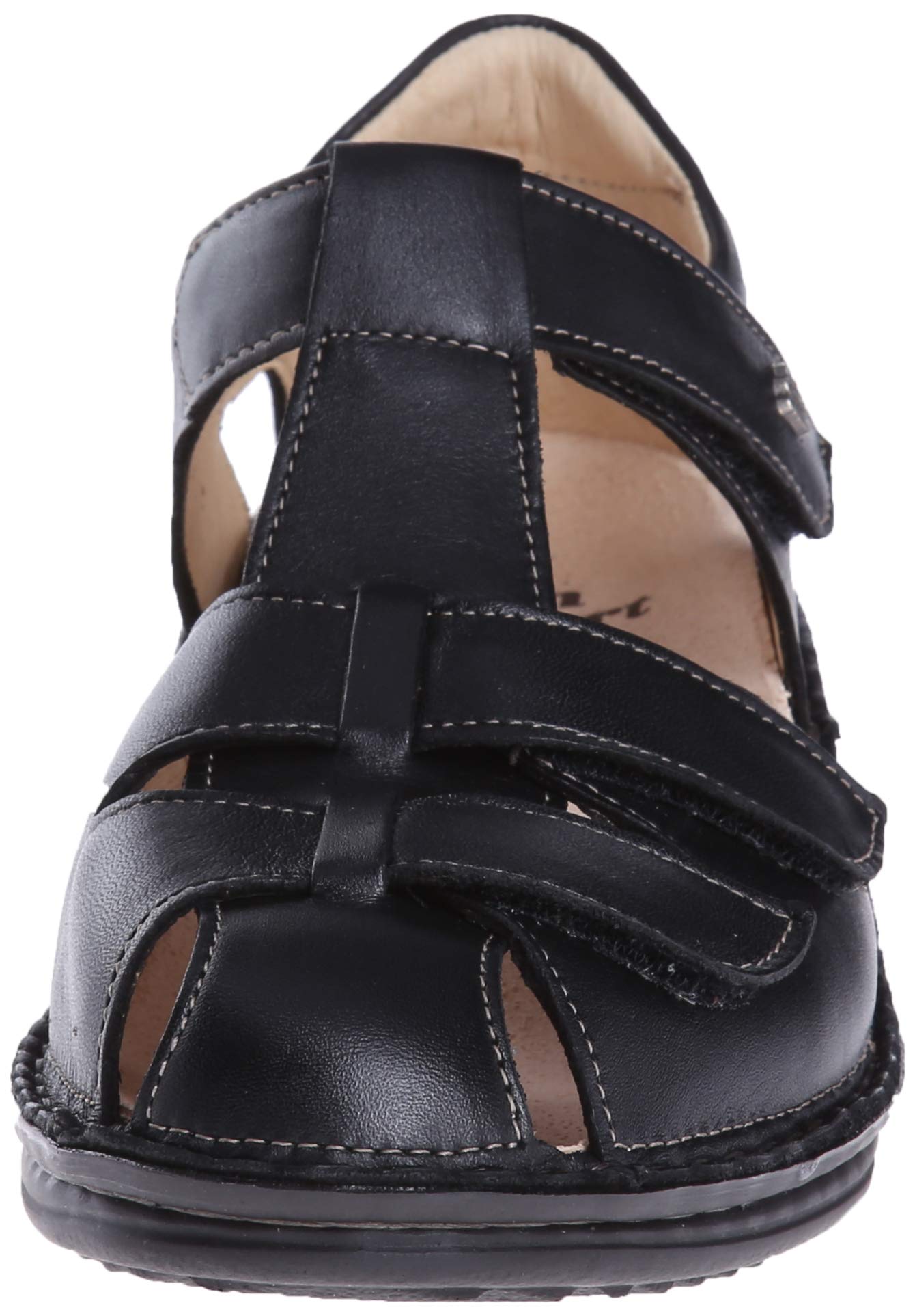 Finn Comfort Women's Fashion Boots - Waterproof Leather Ankle Booties for Women - Comfortable & Stylish Winter Shoes for Walking, Work & Casual Outfits