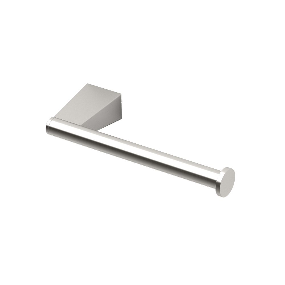 Gatco 4733 Blue Tissue Box Cover - Satin Nickel Finish Bathroom Tissue Holder - Perfect for Bathroom, Bedroom, and Home Decor