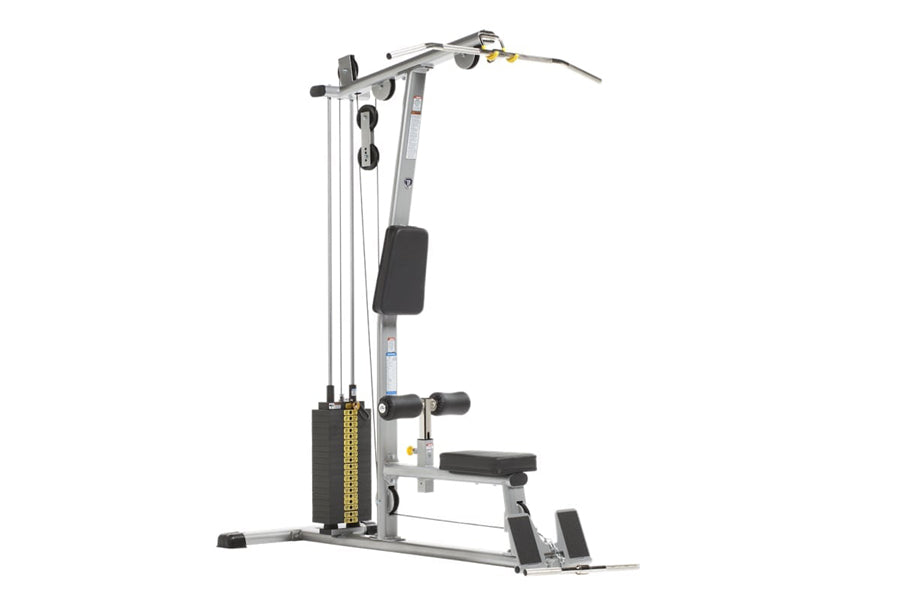 TuffStuff Evolution Lat Pulldown & Low Row Combo Machine (CLM 855WS) - Home Gym Strength Training Equipment for Back and Arm Workouts