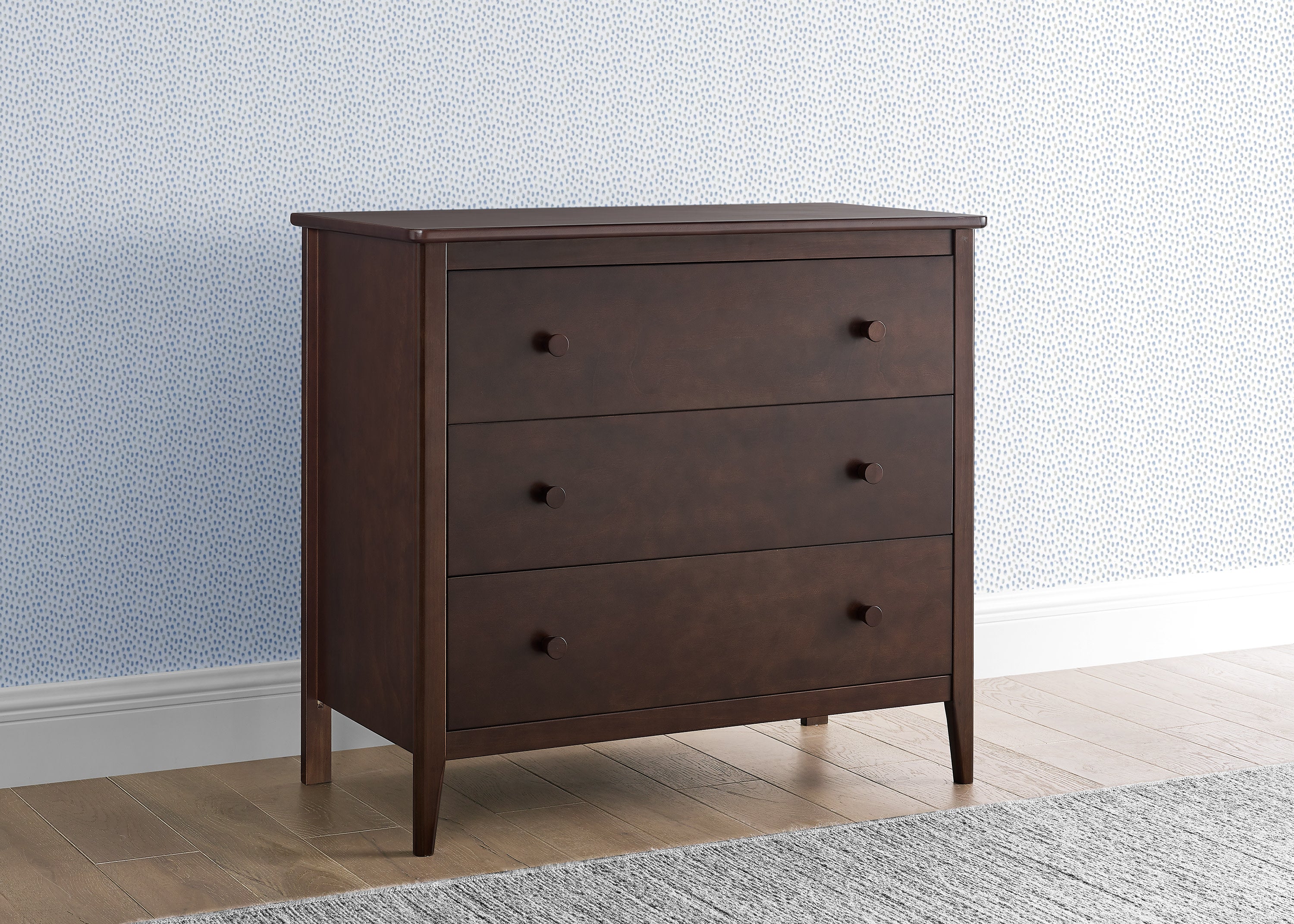 Casey 3 Drawer Dresser - Wooden Bedroom Chest of Drawers for Storage | Perfect for Bedroom, Nursery, or Closet Organization