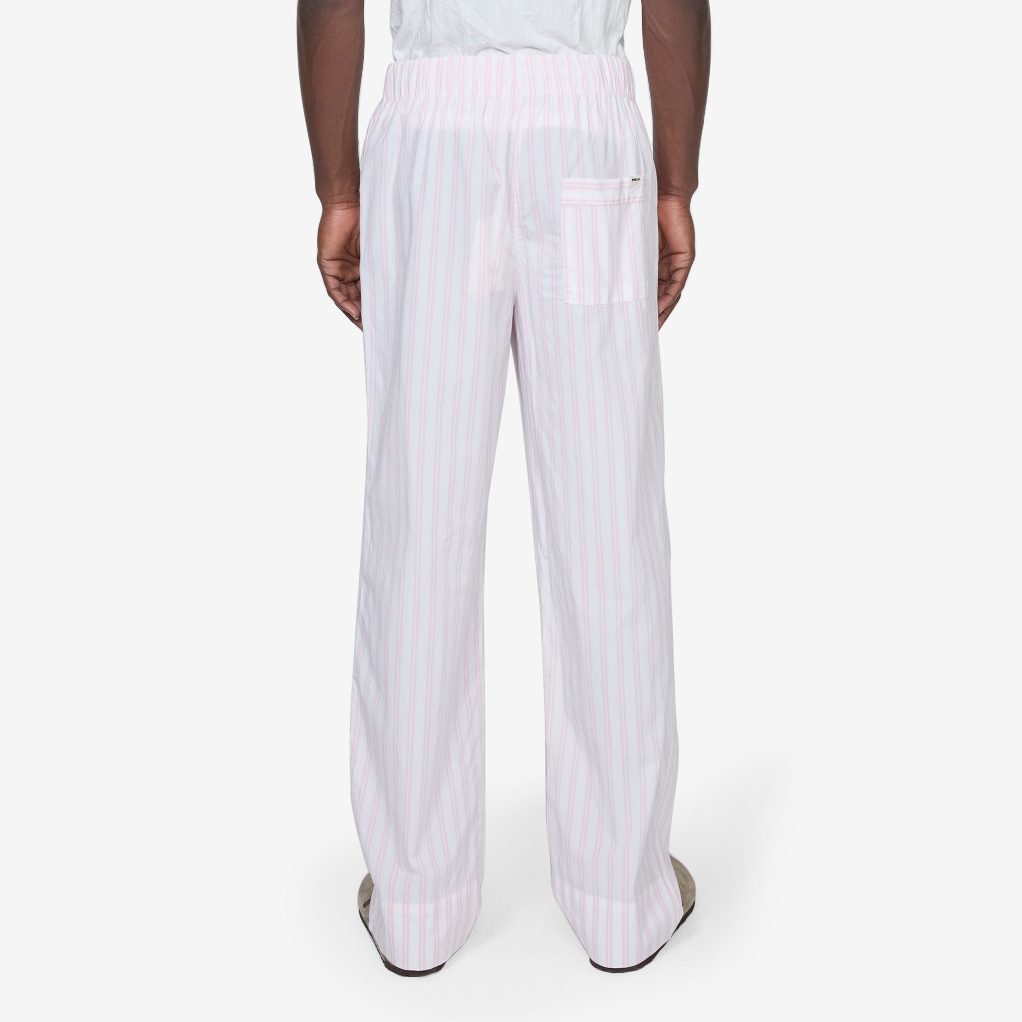 Cotton Poplin Pajama Pants for Women - Hatty Stripes Design | Comfortable Sleepwear for Lounge & Nightwear | Perfect for Relaxing at Home or Travel