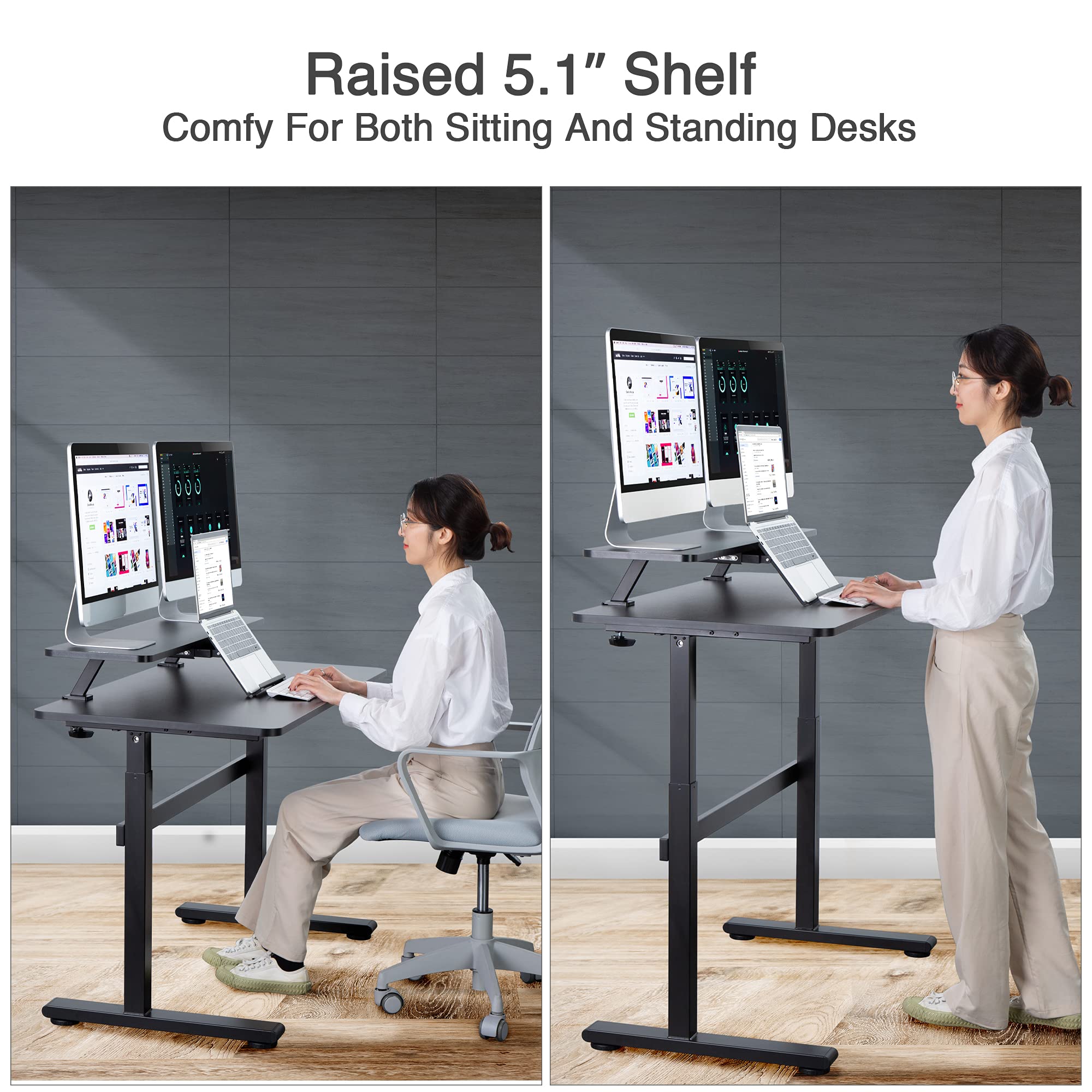 AVLT Clamp-On Desk Shelf - 32